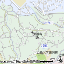 奈良県生駒市西菜畑町周辺の地図