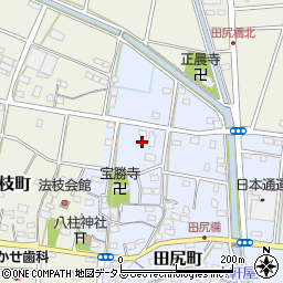 静岡県浜松市中央区田尻町246周辺の地図
