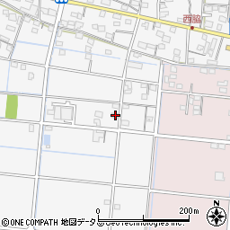 静岡県浜松市中央区小沢渡町1690周辺の地図