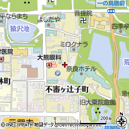 奈良県奈良市菩提町周辺の地図
