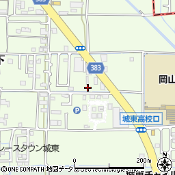 岡山県岡山市中区下335周辺の地図