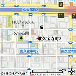 川辺大阪支店周辺の地図