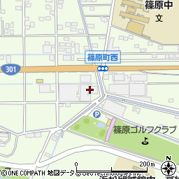 静岡県浜松市中央区篠原町23308周辺の地図
