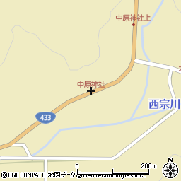 中原神社周辺の地図