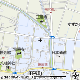 静岡県浜松市中央区田尻町257周辺の地図