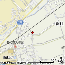 岡山県総社市総社1280周辺の地図