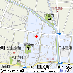 静岡県浜松市中央区田尻町248周辺の地図