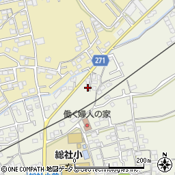 岡山県総社市総社1233-7周辺の地図