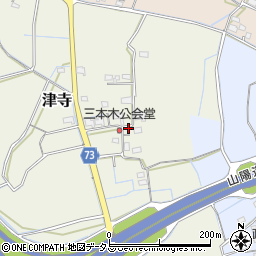 岡山県岡山市北区津寺417周辺の地図