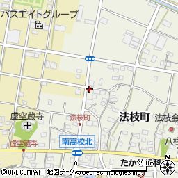静岡県浜松市中央区法枝町546周辺の地図