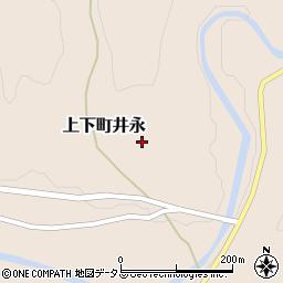 広島県府中市上下町井永697周辺の地図