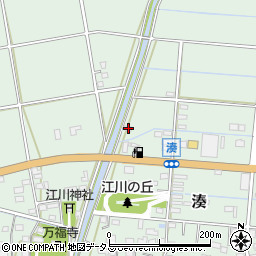 静岡県袋井市湊187周辺の地図