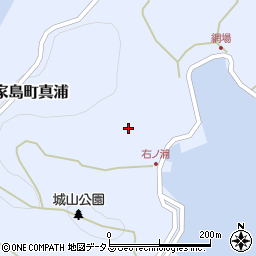 兵庫県姫路市家島町真浦434周辺の地図