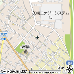 静岡県浜松市中央区東町170周辺の地図