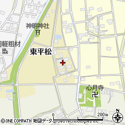 静岡県磐田市東平松831周辺の地図