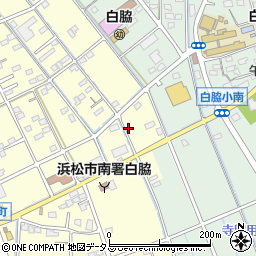静岡県浜松市中央区白羽町569周辺の地図
