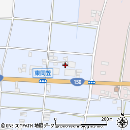 静岡県袋井市東同笠491-6周辺の地図