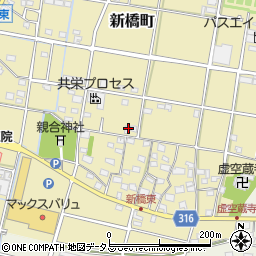 静岡県浜松市中央区新橋町1219周辺の地図