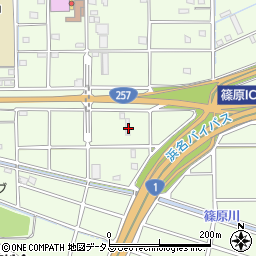 静岡県浜松市中央区篠原町20464周辺の地図