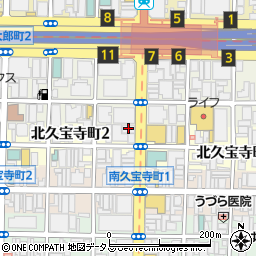 三代目木村屋 堺筋本町周辺の地図