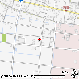 静岡県浜松市中央区小沢渡町1691周辺の地図