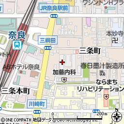 藤和奈良ハイタウン周辺の地図