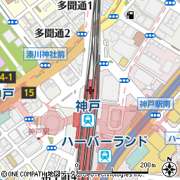 マツモトキヨシプリコ神戸店周辺の地図