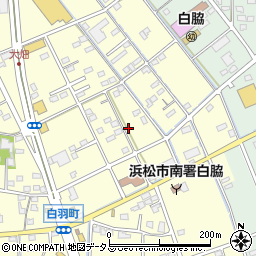 静岡県浜松市中央区白羽町504周辺の地図