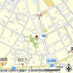 静岡県浜松市中央区白羽町692周辺の地図