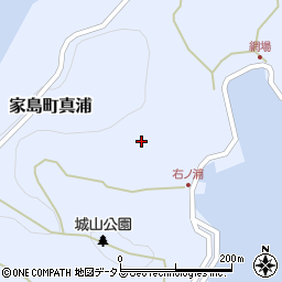兵庫県姫路市家島町真浦410周辺の地図