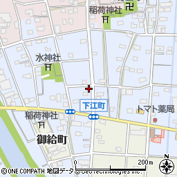 静岡県浜松市中央区下江町151周辺の地図