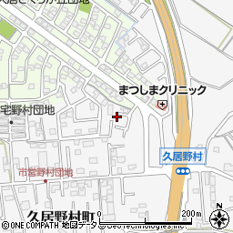 三重県津市久居野村町896-7周辺の地図