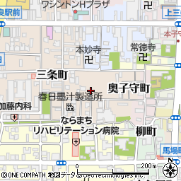 シティパレス２１ＪＲ奈良パート８周辺の地図