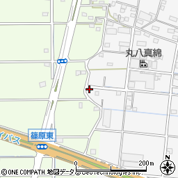 静岡県浜松市中央区小沢渡町1639周辺の地図