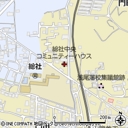 中央公民館浅尾分館周辺の地図