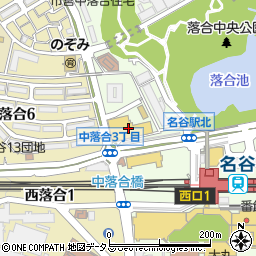 おたからや　名谷駅前店周辺の地図