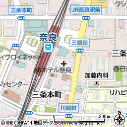 京進ＪＲ奈良駅前校周辺の地図