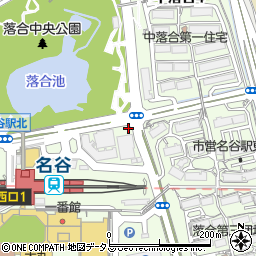 神戸市立駐輪場名谷駅前東自転車駐車場周辺の地図