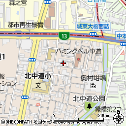 金沢秀澤周辺の地図