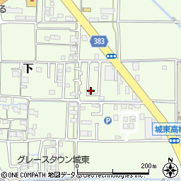 岡山県岡山市中区下329-14周辺の地図