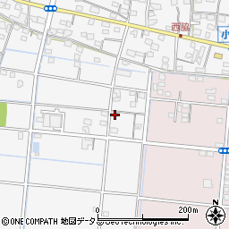 静岡県浜松市中央区小沢渡町1694周辺の地図