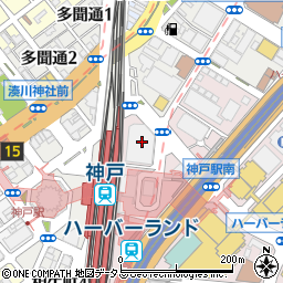 ジャストカーテンＨＤＣ神戸店周辺の地図
