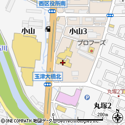 三菱ふそうトラック・バス株式会社　近畿ふそう明石支店整備工場周辺の地図