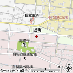 静岡県浜松市中央区倉松町193周辺の地図