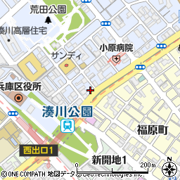 江戸家食堂周辺の地図