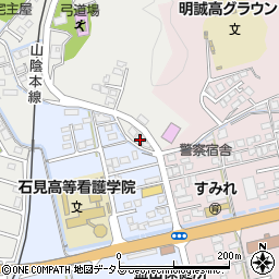 島根県益田市乙吉町936周辺の地図