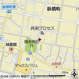 静岡県浜松市中央区新橋町1229周辺の地図