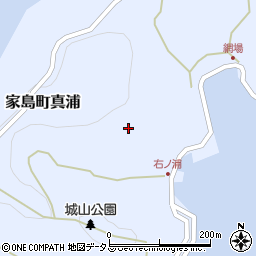 兵庫県姫路市家島町真浦414周辺の地図