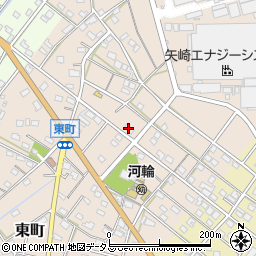 静岡県浜松市中央区東町140周辺の地図