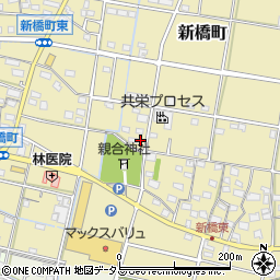 静岡県浜松市中央区新橋町1230周辺の地図